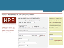 Tablet Screenshot of nvpp.com